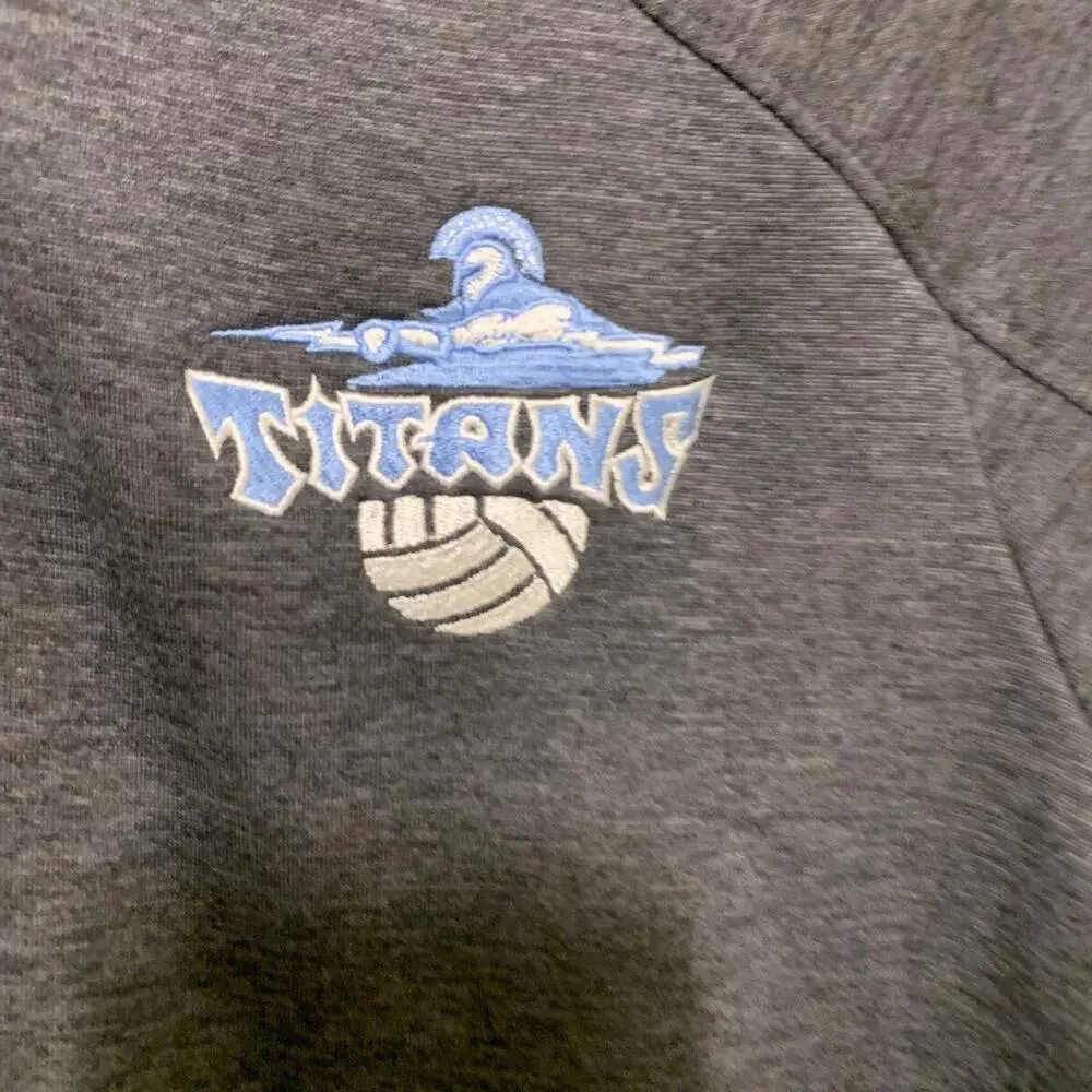 Under Armour Titans Shirt Size SM Cool Gear Gray long Sleeve-8 - Picture 2 of 8